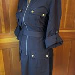 Sharagano New! Women’s Brown  Belted Mini Dress Photo 14