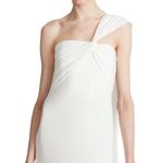 Halston Heritage Halston Blain Jersey Twist Gown White Size 8 NWT Photo 13