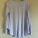 Lululemon Up for Down Time Long Sleeve Serene Blue size 12 Photo 3