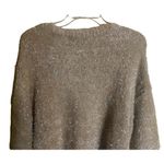 T Tahari  Champagne Metallic Eyelash Knit Pullover Sweater Plus Size 2X NWT Photo 5