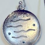 Sterling Silver and Swiss Blue Topaz Necklace and Earrings Set Photo 9