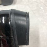 Vintage shiny patent black 1960s go Photo 14