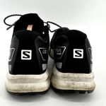 Salomon Ultra Raid Running Shoes Lace Up Black White Patina Green W11.5 M10.5 Photo 4