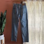 Denim Forum Aritzia The BF‎ High Rise Loose 28L Jeans Medium Wash Denim Size 25 Blue Photo 3