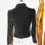 Caslon Velvet Silk Blazer Victorian Steampunk Costume Casual Work Winter Fall Rave Vintage Photo 2
