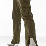 ZARA faux leather Cream metallic heels stiletto ankle boots Photo 6