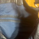 Cole Haan  Black Shoulder Bag with Polished Leather Finish Photo 6
