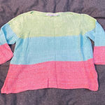 eight eight eight  Colorblock Sweater SIZE M Photo 0