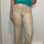 American Vintage Vintage NWT The Villager 1960s Tan Tweed Straight Leg Pants Size Modern 6 Vtg 14 Photo 0