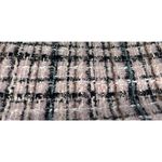 Sassy Jones Pink Black Tweed Fringe Status Handbag Purse Tote Chain Strap NEW Photo 7