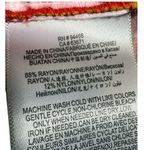 BCBG BCBGeneration‎ Striped Wide Leg Tassel Drawstring Pants M Red Size M Photo 12