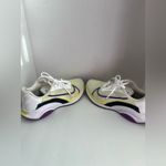 Nike  Yellow and White Sneakers with Purple Details Photo 2