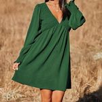 City Studio Green Lace Mini Dress‎ Photo 0