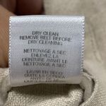 Michael Kors MK MICHEAL KORS 100% Linen Pea Coat Button 3/4 Sleeve Pocket Photo 14