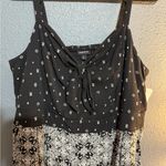 Torrid Women's Black and White Patterned Jumpsuit. Size 2 Photo 7