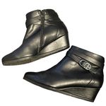Giani Bernini Zip Up Wedge Booties Photo 3