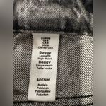 H&M EUC Women’s Sz: 6 Dusty Gray Denim Baggy Wide Leg Loose Fit High Waist Jeans Photo 7