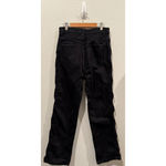 ZARA Cutout High-Waisted Eyelet Black Jeans Photo 4