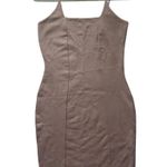 Derek Heart Tan Bodycon Sleeveless Spaghetti Strap Mini Dress Women’s M Photo 0