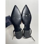 Nine West Brez ankle strap flat in black with metallic grommets Size 5 Photo 2