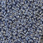 Kathi Lee Floral Print Button Front Maxi Skirt Size 14 Navy Blue Rayon Y2K** Photo 4