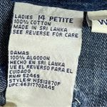 White Stag Y2K Womens Vintage 14 petite 90s Maxi Blue Jean denim Skirt By  FLAWED Photo 6