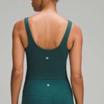 Lululemon Align Tank & Mini Flare Leggings Set 28" Storm Teal both size 6 NWOT Photo 1