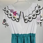 Spirit Mirabel  Halloween Multicolor Floral Dress costume M embroidered Disney Photo 2