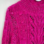 Heartloom NEW  Scout Sweater in Peony Pink Womens Small Open Knit Pulllover Photo 5