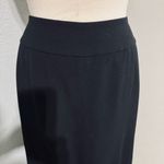 Investments Women Black High Rise Midi Flared Lined Skirt Size 10 Photo 3