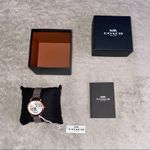 Coach Brand new Delancy Lex signature face two tones stainless steel wat… Photo 2