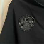 Avivit Yizhar Shirt Cropped Dolman Sleeve Shrug Boho Artsy Mock Neck Black Size undefined Photo 7