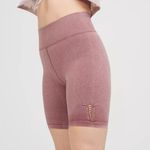 Aerie Offline Seamless Macrame 7" Bike Short Red (Small) athleisure workout Photo 1