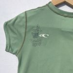 O'Neill  Green Butterfly Print Fitted Swim Shirt Photo 8