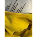 Athleta Yellow Racerback Sports Bra Tank Top Crop Top Size M Photo 5