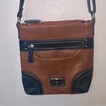 Stone & Co brown faux leather casual crossbody handbag Photo 1
