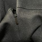 Thalian Pencil Skirt Tiered Business Wear Solid Black Capsule Wardrobe Size 4 Photo 3