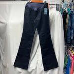 Old Navy  Full Panel Maternity‎ Jeans Womens 4 The Rockstar Flare Dark Wash New Photo 2