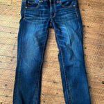 American Eagle Artist Crop stretch dark wash jeans Photo 0