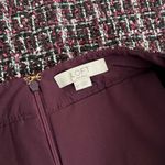 Loft Tweed Mini Skirt Gold Button Front Pocket 8 Petite Photo 8