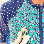 Tiffany & Co. Authentic Rare 18k Gold 925 Silver Dolphin Hoop Brooch Pin Photo 2