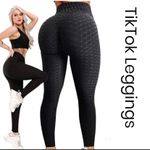 Black TikTok Famous Sexy Leggings Medium Photo 12