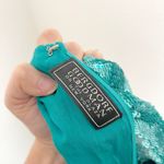[Vintage] Naeem Khan Riazee Nights Turquoise Sequined Mini Sheath Dress Sz Large Blue Photo 9