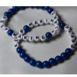 Source Unknown NWOT "Keep Making Plans" by the song "Mastermind" Friendship Bracelets Photo 2