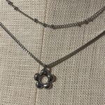 Universal Threads Universal Thread Dainty Multi-Strand with Flower Pendant Necklace Jewelry New Photo 2