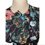 ZARA  Woman Fall Floral Print Long Sleeve Shift Dress Women’s Size Small Photo 6