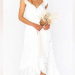 Show Me Your Mumu NWT  Samantha Ruffle Wrap Dress size Medium Photo 0