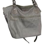 MZ Wallace The Chelsea Tote Gray Zip Handbag Bag Tote Women’s One Size Flawed Photo 7
