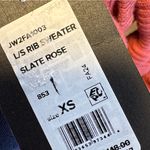 joe's jeans  $148 WOOL & CASHMERE-BLEND ribbed slate rose NWT size XS Photo 7