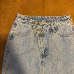 SheIn Blue Denim Women's Jeans Skirt Photo 2